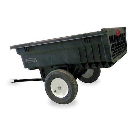 Rubbermaid Dump Cart, 15 cu. ft., 1500 lb., Pneumatic FG566361BLA