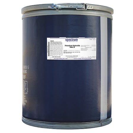 Spectrum Chemical K Hydroxide, Pellets, NF, 50kg PO180-50KGBL