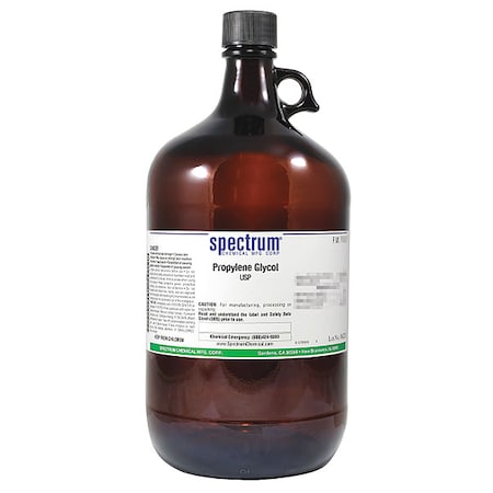 Spectrum Chemical Propyleneglycol, USP, 4, Gls PR130-4LTGL