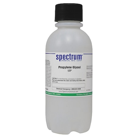 Spectrum Chemical Propyleneglycol, USP, 500mL, Pls PR130-500MLPL