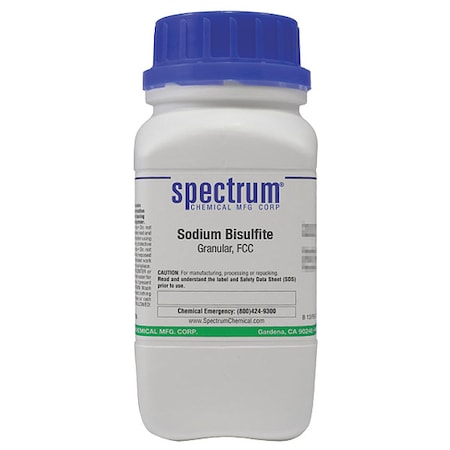 Spectrum Chemical Sodm Bisulfite, Grnlr, FCC, 500g S1172-500GM