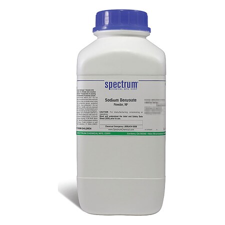 Spectrum Chemical Sodm Benzoate, Pwdr, NF, 2.5kg SO120-2.5KG