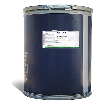 Spectrum Chemical Sodm Metabisulfite, Grnlr, NF, 45kg SO182-45KGBL
