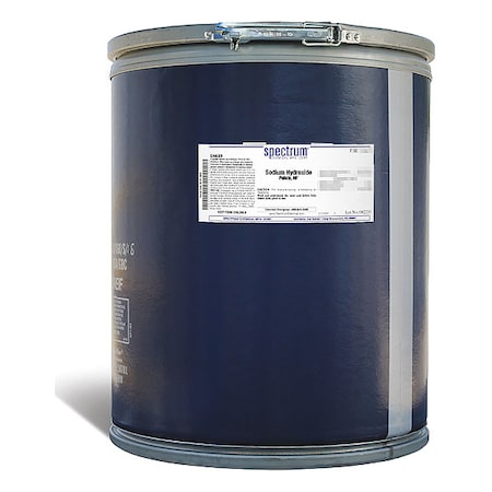 Spectrum Chemical NaOH, Pellets, NF, 50kg SO170-50KGBL