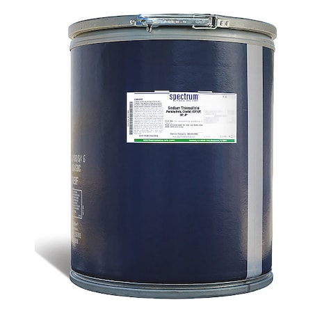Spectrum Chemical Sodm ThioSlft, Pntahydrt, Crstl, USP, 50kg SO210-50KGBL