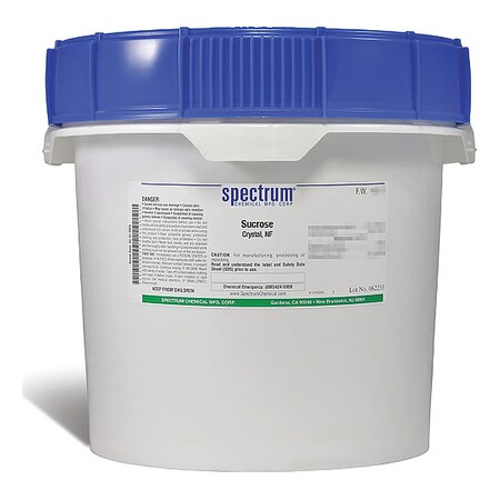 Spectrum Chemical Sucrose, Crstl, NF, 12kg SU103-12KG