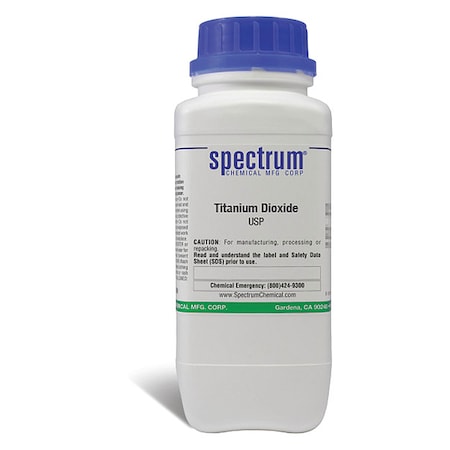 SPECTRUM Titanium Dioxide, USP, 500g TI140-500GM