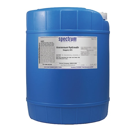 Spectrum Chemical Ammnm Hydroxide, Rgnt, ACS, 13.5L A1195-13.5LT