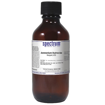 Spectrum Chemical Ammnm Hydroxide, Rgnt, ACS, 500mL A1195-500MLGL