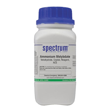 Spectrum Chemical Amnm Mlybdt, Ttrhydrt, Crstl, Rgnt, ACS, 500g A1210-500GM