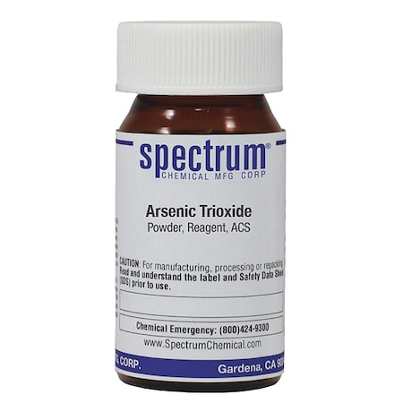 Spectrum Chemical Arsenic Trioxide, Pwdr, Rgnt, ACS, 25g A1340-25GM