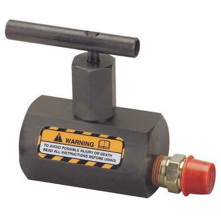 ENERPAC V66, Manually Operated Check Valve with Built-in Relief Valve V66