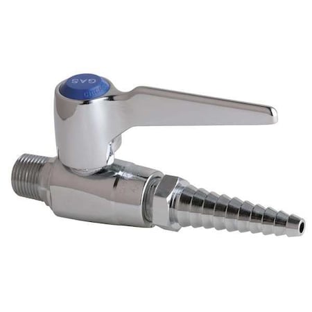 Chicago Faucet 3/8" MNPT x Barb Brass Ball Valve Inline LGB1-31C