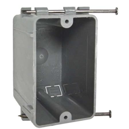 Raco Electrical Box, 18 cu in, Cable Box Type, 1 Gang, Thermoplastic, Rectangular Shape 7302RAC