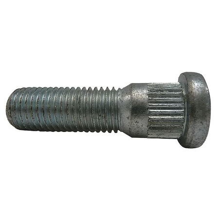 Zoro Select Wheel Bolt, Zinc, 1/2-20x1 3/4 In L, PK25 470121G