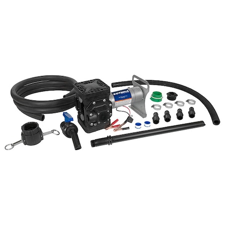 Sotera Drum Pump, 12VDC, 1/4 HP, 60 Hz SS415BX731PG