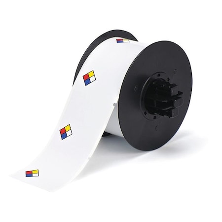Brady Label, Red/Yellow/Blue/White, Labels/Roll: 365 B30-244-595-NFPA
