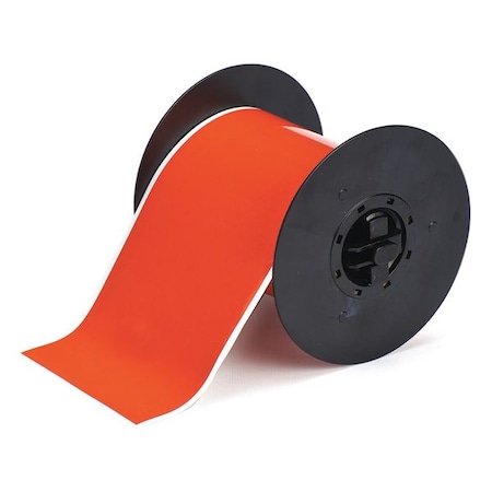 Brady Tape, Orange, Labels/Roll: Continuous B30C-4000-584-OR