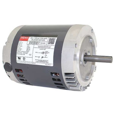 Dayton Belt Drive Mtr, SplitPh, ODP, 1/4HP, 1140rpm 6XH44BG