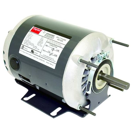 Dayton GP Mtr, Split Ph, 1/4 HP, 1725 rpm, 48Z 6XH65