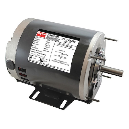 Dayton GP Mtr, Split Ph, ODP, 1/4 HP, 850 rpm, 56 6XH73