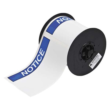 Brady Label, Blue/White, Labels/Roll: 175 B30-25-595-ANSINO