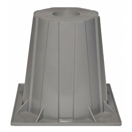 Diversitech Heat Pump Riser, 6 In., Gray HPR-6