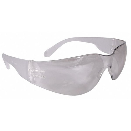 Radians Mirage, Safety Glasses, Anti-Fog & Anti-Scratch, Clear Lens, Clear Frame, Frameless MR0111ID
