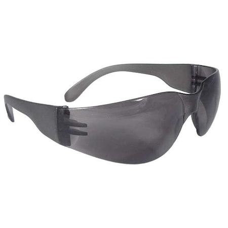 Radians Mirage, Safety Glasses, Anti-Fog & Anti-Scratch, Smoke Lens, Smoke Frame, Frameless MR0121ID