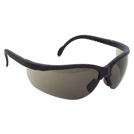 Radians Journey, Safety Glasses, Anti-Fog & Anti-Scratch, Smoke Lens, Black Frame, Full-Frame JR0121ID