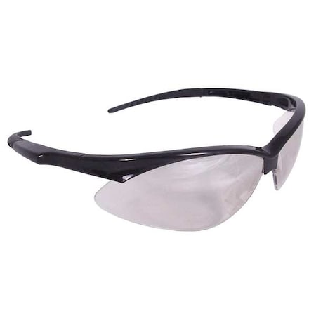 Radians Rad-Apocalypse, Safety Glasses, Anti-Scratch, I/O Lens, Black Frame, Half-Frame AP1-90