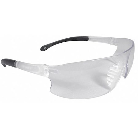 Radians Rad-Sequel, Safety Glasses, Anti-Fog & Anti-Scratch, Clear Lens, Clear Frame, Frameless RS1-11
