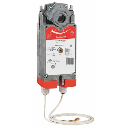 Honeywell Electric Actuator, 88 in.-lb., -40 to140 MS7510W2206