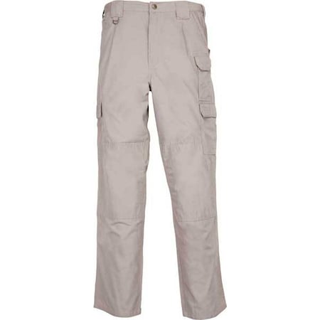 5.11 Men's Tactical Pants, 52 in, Khaki, 100% Cotton Canvas 74251