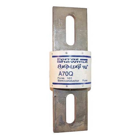 Mersen Semiconductor Fuse, 600A, Fast-Acting, 700V AC, Bolt-On A70Q600-4