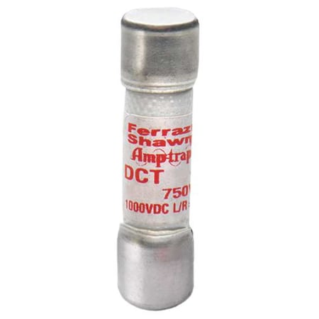 Mersen Semiconductor Fuse, 20A, Fast-Acting, 750V AC, Cylindrical DCT20-2