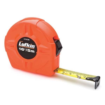 Crescent Lufkin 16 ft Tape Measure, 3/4 in Blade L616CME