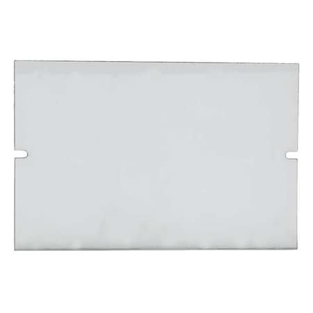 Square D Block Cover, Clear Acrylic Sheet, 3.81 H 9080LB33