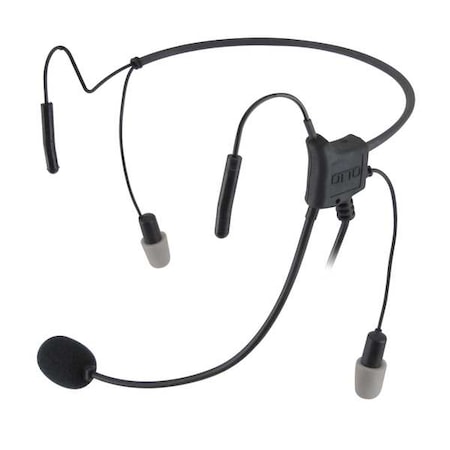 Otto Headset, Behind the Head, In Ear, Black V4-HN2MG5
