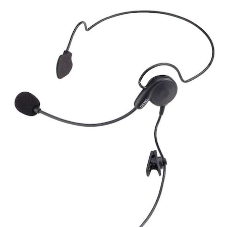 Otto Headset, Behind the Head, On Ear, Black V4-BA2KB1