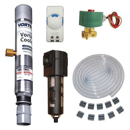 Vortec Vortex Enclosure Cooler, 900 BtuH, 12 NEMA 740