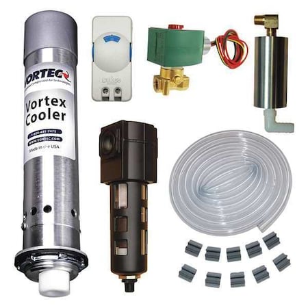 Vortec Vortex Enclosure Cooler, 900 BtuH, 4 NEMA 747