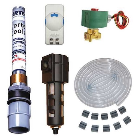 Vortec Vortex Enclosure Cooler, 400 BtuH, 12 NEMA 750