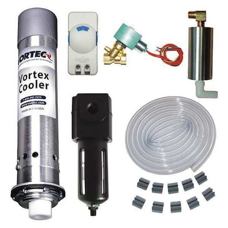 Vortec Vortex Enclosure Cooler, 2500 BtuH, 4 NEMA 797-35H