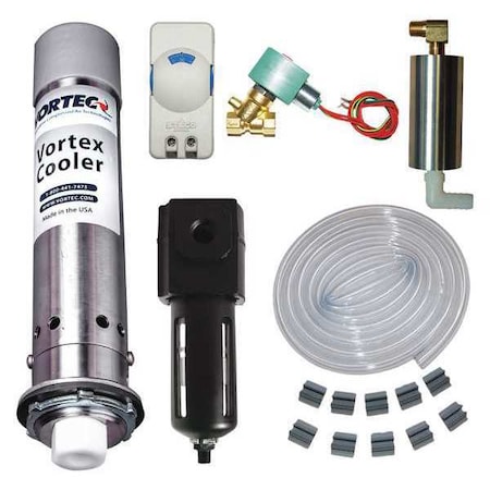 Vortec Vortex Enclosure Cooler, 2500 BtuH 797SS-35H