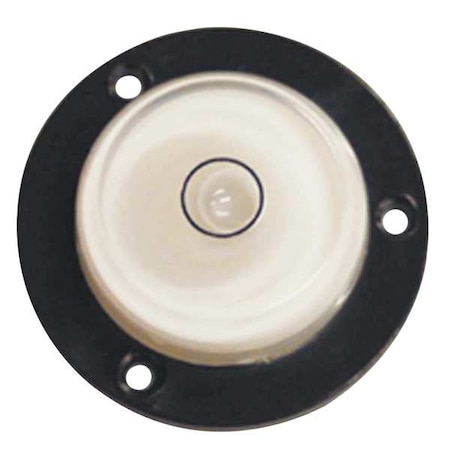 Johnson Level & Tool Bulls Eye Level, Acrylic, 1.180 In L, PK10 SM100