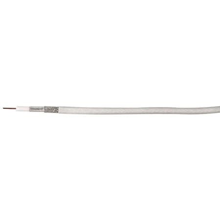 CAROL Coaxial Cable, RG-6/U, 75 Ohms, White C5785.41.02
