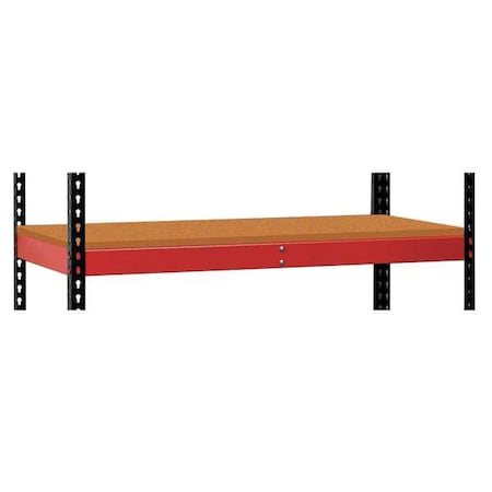 Hallowell Boltless Shelf, 24"D x 48"W x 2-3/4"H, Steel FKRL4824W-ME