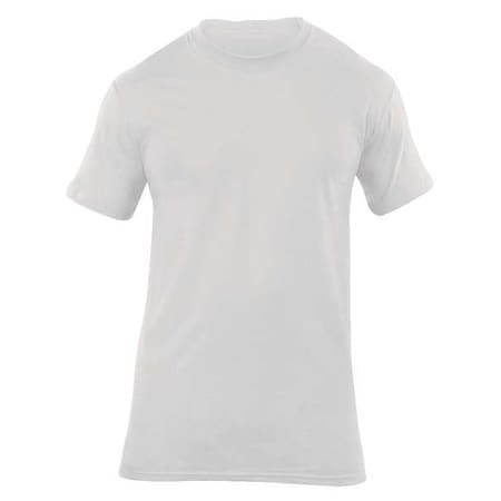 5.11 Tactical Shirt, 100% Cotton, White, 2XL, 3 PK 40016