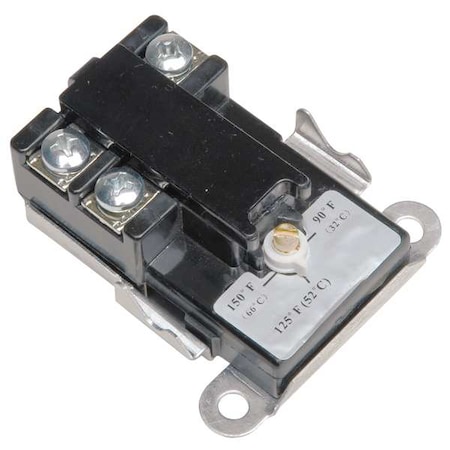 Zoro Select Water Heater Tstat, SPDT, Open Rise, 30A 6XZV2